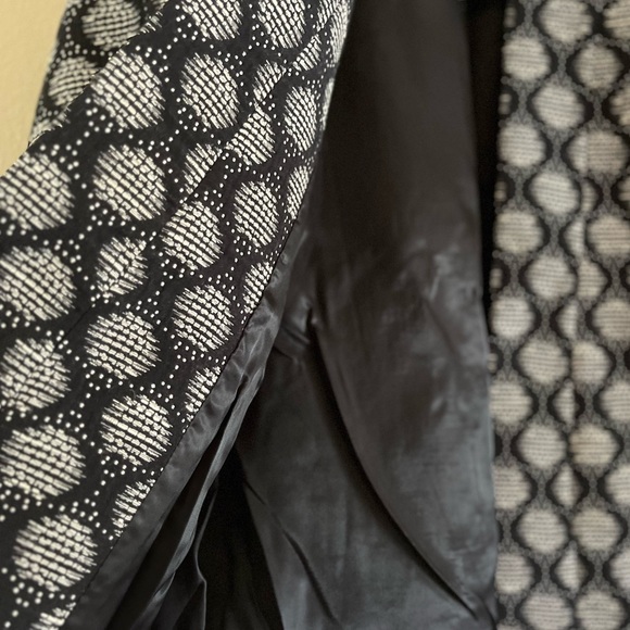 NWT  H&M kimono style black and white jacket - Picture 5 of 7